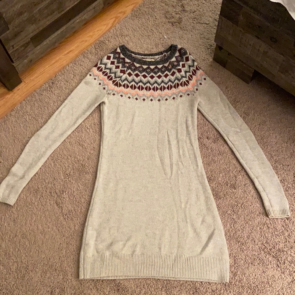 hollister sweater dress